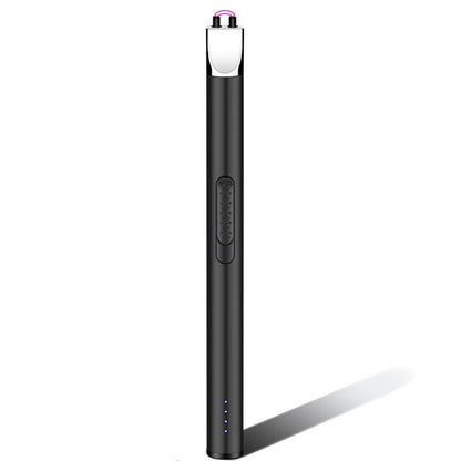 1PCS Windproof USB Rechargeable Metal Arc Lighter , Suitable for Candles, Gas Stoves, Outdoor Kitchens, Barbecues, Camping - 170Mah Battery, Home Gadgets, Ideal for Valentine'S Day and New Year'S Gifts